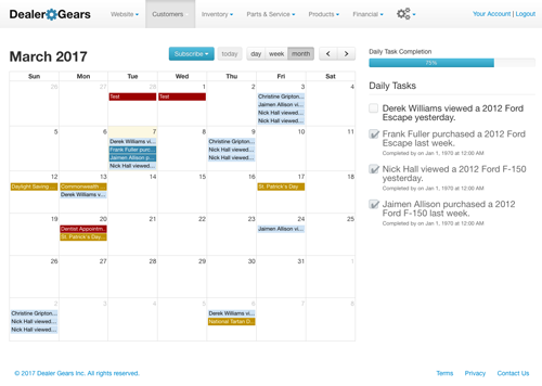 Dealer Connect Screenshot 2