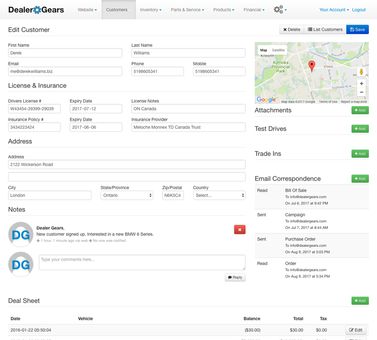 Dealer Connect Screenshot 2