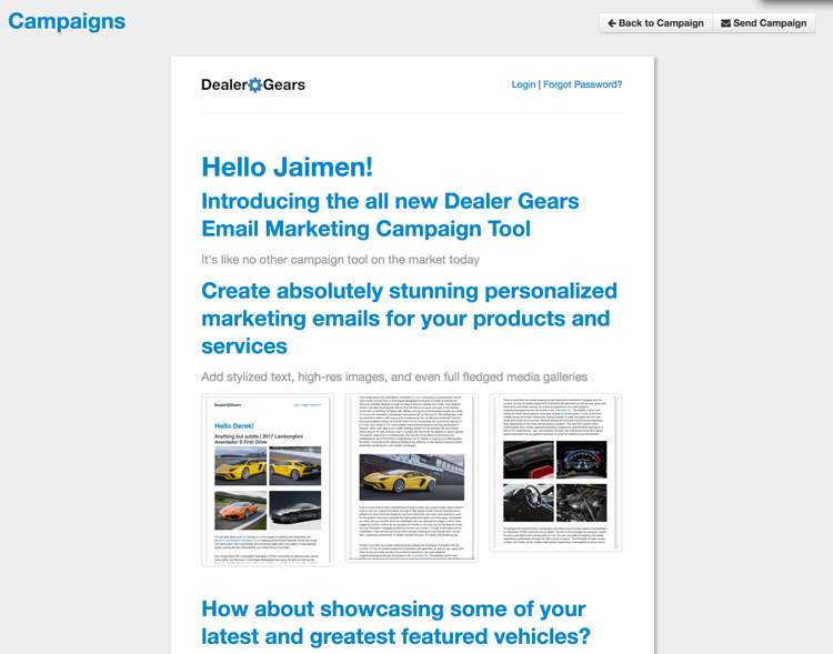 Dealer Connect Screenshot 2