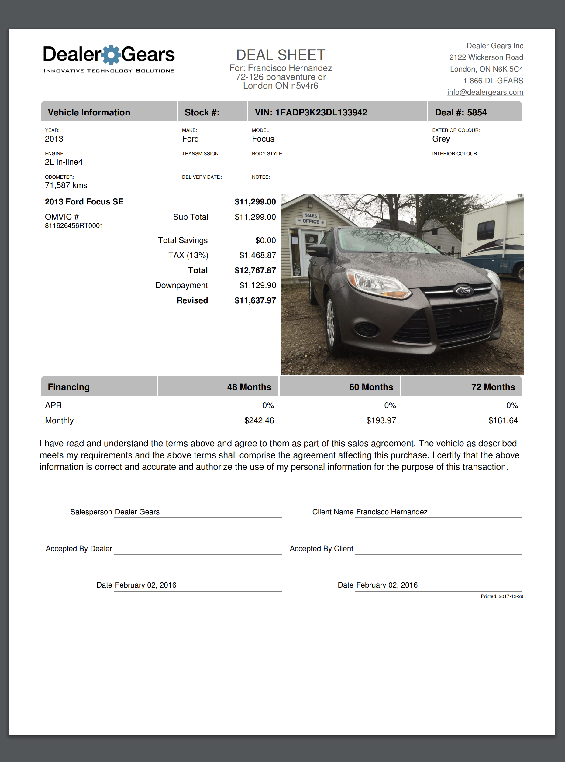 Dealer Connect Screenshot 3