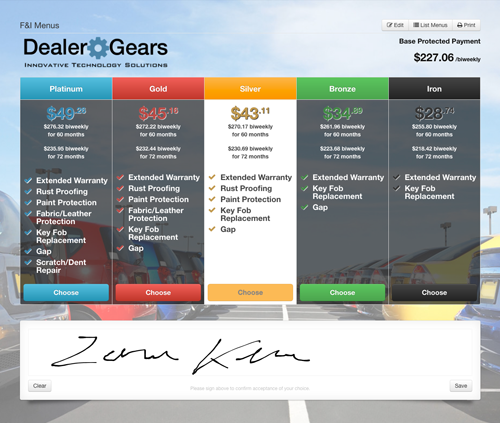 Dealer Connect Screenshot 2